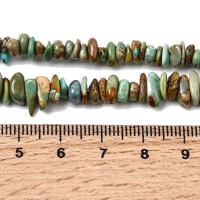 Natural HuBei Turquoise Bead Strands G-H345-A01-04-1