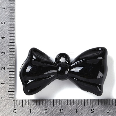 Spray Painted Opaque Acrylic Big Pendants SACR-Z003-02D-1