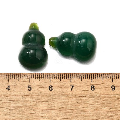 Natural Green Onyx Agate Cabochons G-Q018-01C-1