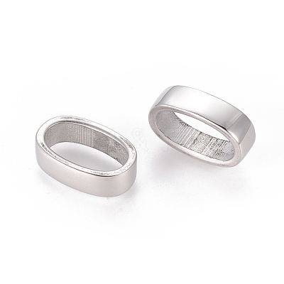 304 Stainless Steel Slide Charms X-STAS-E055-13-1