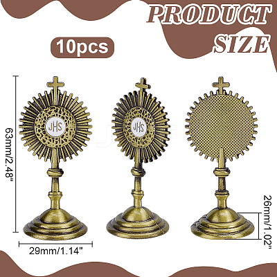 Zinc Alloy JHS Grail Display Decorations DJEW-WH0016-48AB-1