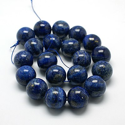 Natural Lapis Lazuli Beads Strands G-J001I-20mm-1