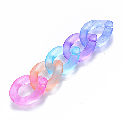 Transparent Acrylic Linking Rings OACR-S036-001A-K-1