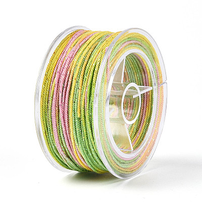27M Segment Dyed Round Polyester Twisted Cords OCOR-N009-02A-16-1