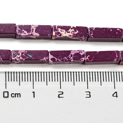 Synthetic Imperial Jasper Dyed Beads Strands G-D077-C01-04-1