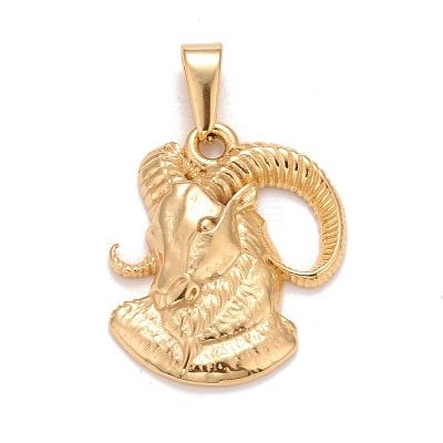 Ion Plating(IP) 304 Stainless Steel Pendants X-STAS-D165-14G-03-1