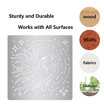 Stainless Steel Cutting Dies Stencils DIY-WH0238-145-1
