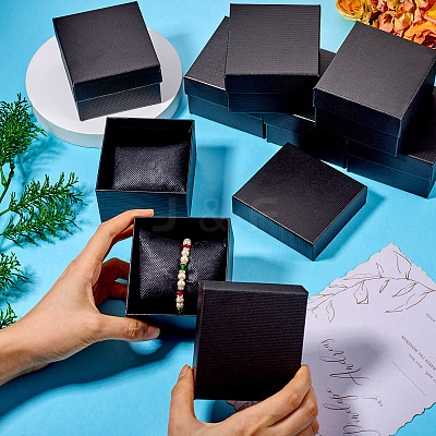 Rectangle Paper Jewelry Gift Boxes LS-CON-TAC0010-91H-1