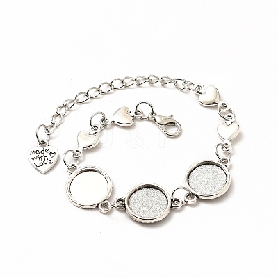 Alloy Bracelets & Anklets Making MAK-M027-07AS-1