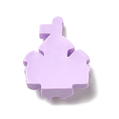 Opaque Resin Cabochons RESI-B015-21-1