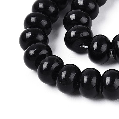 Natural Obsidian Beads Strands G-T144-33-1