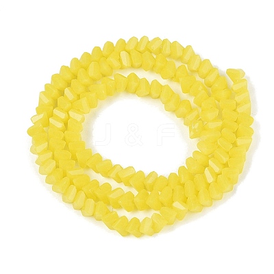 Opaque Glass Beads Strands GLAA-N019-3mm-05-1