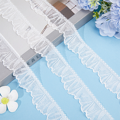 20 Yards Polyester Lace Ribbons OCOR-GF0003-29A-1