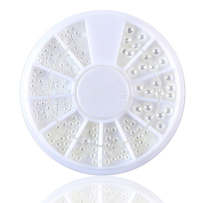 ABS Plastic Imitation Pearl Nail Art Decoration Accessories MRMJ-S011-016B-1