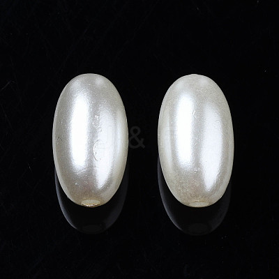 ABS Plastic Imitation Pearl Beads X-KY-S163-441-1