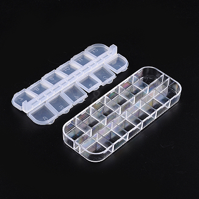 Plastic Bead Containers C087Y-1