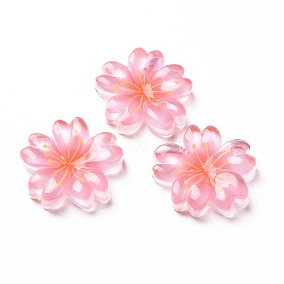 Transparent Epoxy Resin Cabochons X-CRES-S365-22-1