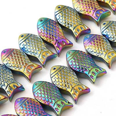 Electroplate Glass Beads Strands EGLA-C007-05D-1