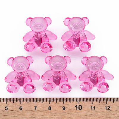 Transparent Acrylic Beads MACR-S373-71-B04-1