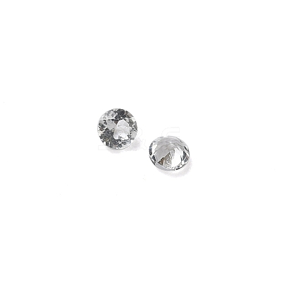 Faceted Natural White Topaz Cabochons G-I295-05C-18B-10-1