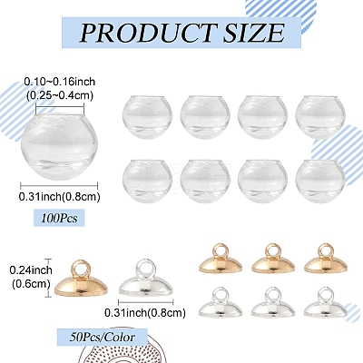 DIY Pendant Making Kits DIY-YW0016-10-1