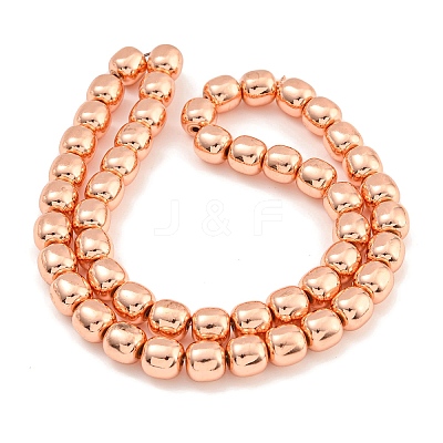 Electroplated Synthetic Non-magnetic Hematite Beads Strands G-C136-C01-02-1
