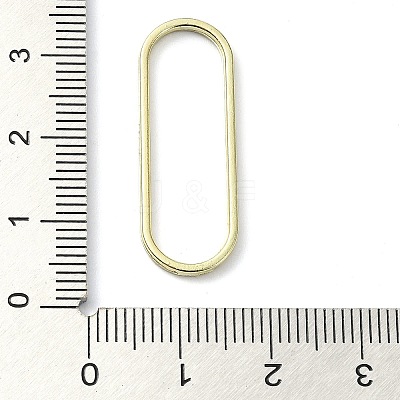 Rack Plating Alloy Linking Rings PALLOY-K023-07G-1
