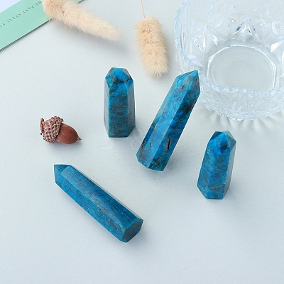 Point Tower Natural Apatite Home Display Decoration PW-WG91959-02-1