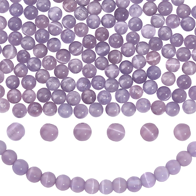 Cat Eye Beads G-PA0001-90A-01-1