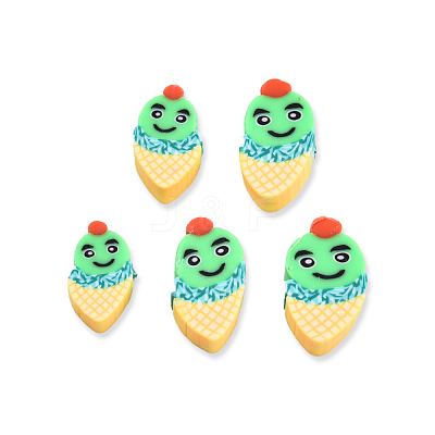 Handmade Polymer Clay Beads CLAY-N008-070-A01-1