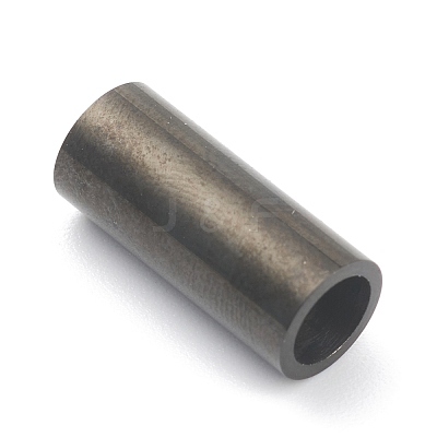 304 Stainless Steel Magnetic Clasps with Glue-in Ends Ion Plating(IP) STAS-O148-09G-EB-1