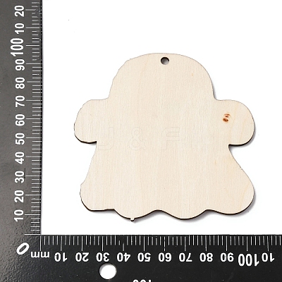 Halloween Printed Wooden Big Pendants LS-WOOD-I016-01I-1