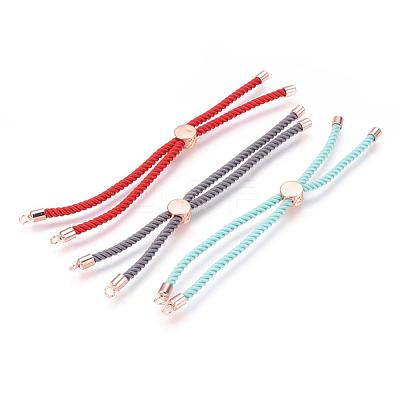 Brass Chain Bracelet Making MAK-L011-RG-1