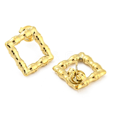 304 Stainless Steel Stud Earrings EJEW-M233-16G-1