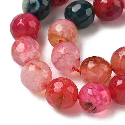 Natural Agate Beads Strands G-E469-05-8mm-1