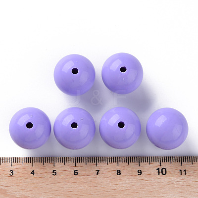 Opaque Acrylic Beads MACR-S370-C20mm-SS2114-1