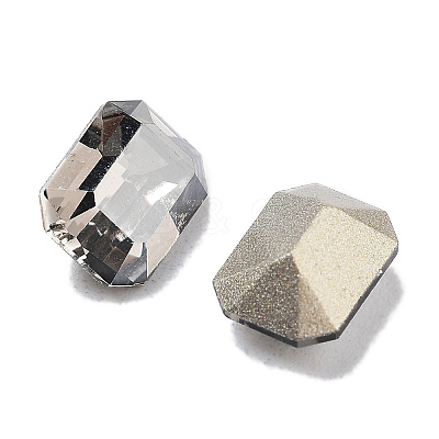 K9 Glass Rhinestone Cabochons GLAA-H034-07C-001SA-1