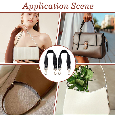 2Pcs PU Leather Bag Handles DIY-CL0002-66C-1