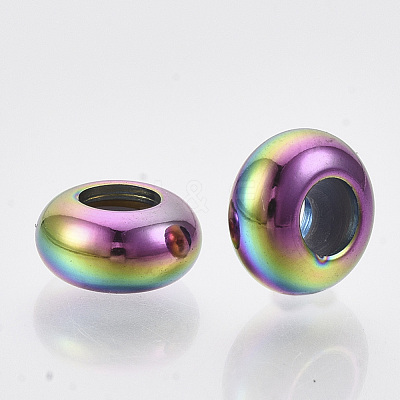 Ion Plating(IP) 201 Stainless Steel Beads X-STAS-N087-17-1