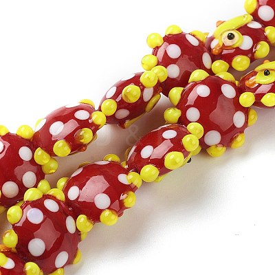 Handmade Lampwork Beads X1-LAMP-J092-01E-1