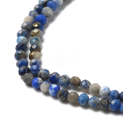 Natural Lapis Lazuli Beads Strands G-RM241221-A11-1
