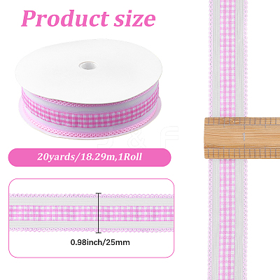 1 Roll Polyester Ribbons SRIB-CY0001-31A-1