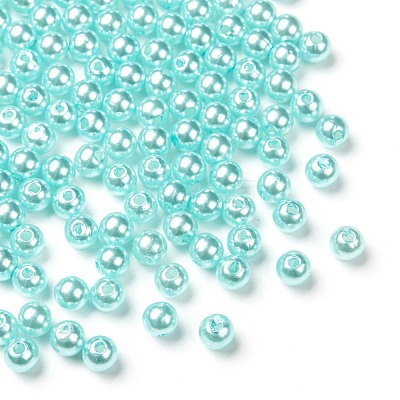 Imitation Pearl Acrylic Beads PL609-01-1