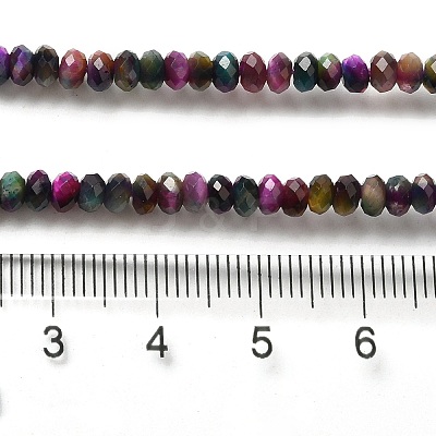 Natural Rainbow Tiger Eye Beads Strands G-NH0002-D01-01-1