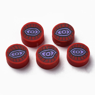 Handmade Polymer Clay Beads CLAY-N008-045F-1