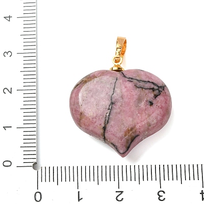 Natural Rhodonite Pendants G-B188-02G-08-1