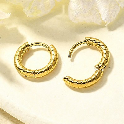 304 Stainless Steel Hoop Earrings for Women EJEW-M068-11A-G-1