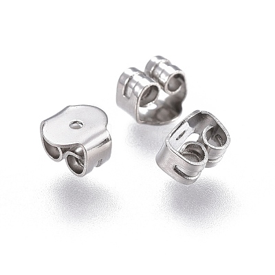 Tarnish Resistant 304 Stainless Steel Ear Nuts X-STAS-F203-07P-1