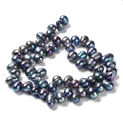 Natural Cultured Freshwater Pearl Beads Strands PEAR-J007-31-1