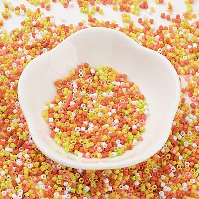 Baking Paint Glass Seed Beads SEED-S042-05B-44-1